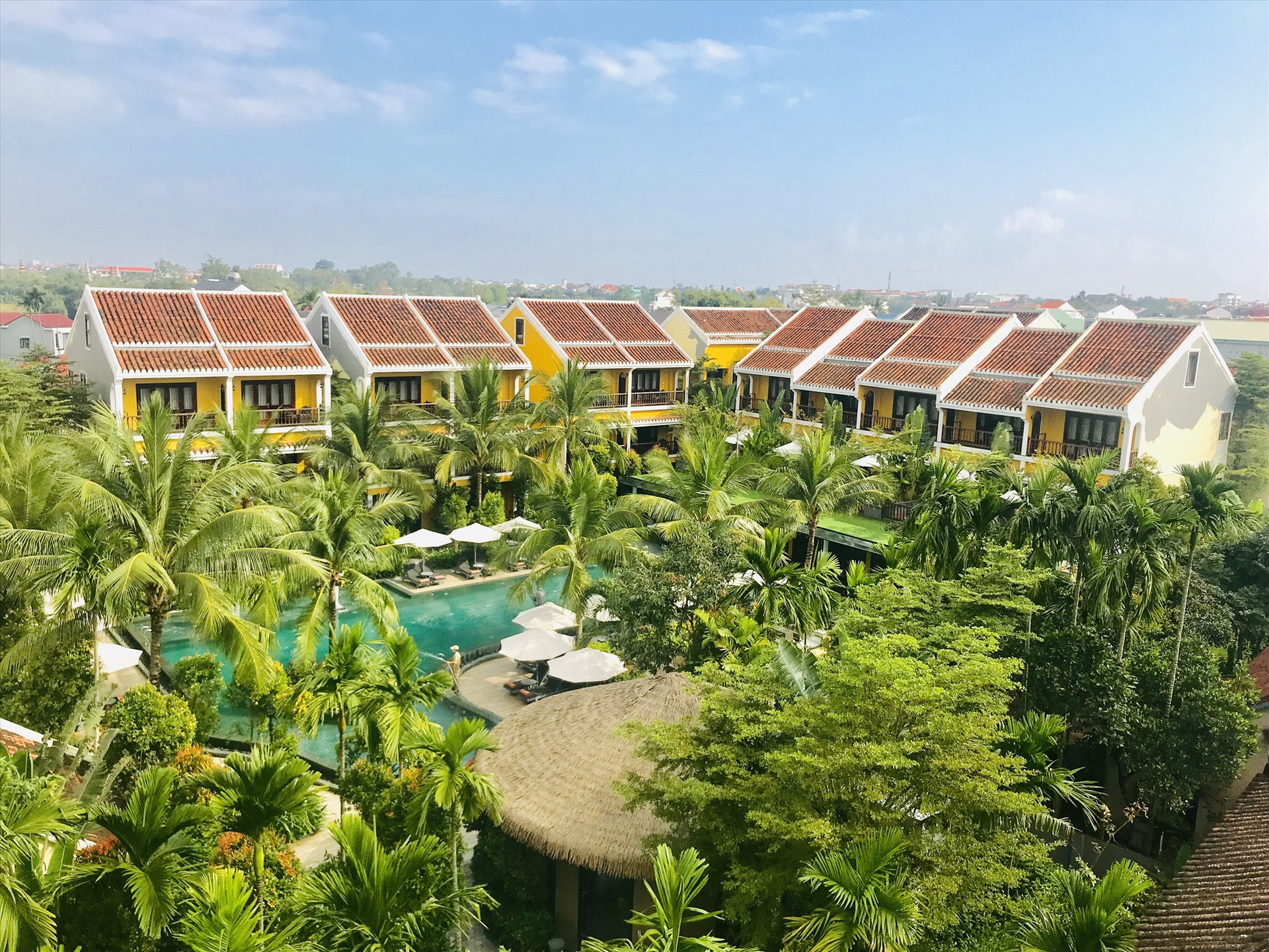 La Siesta Hoi An Resort & Spa là một trong 10 đơn vị đạt được chứng nhận du lịch xanh theo Bộ tiêu chí du lịch xanh Quảng Nam. Ảnh: Q.T