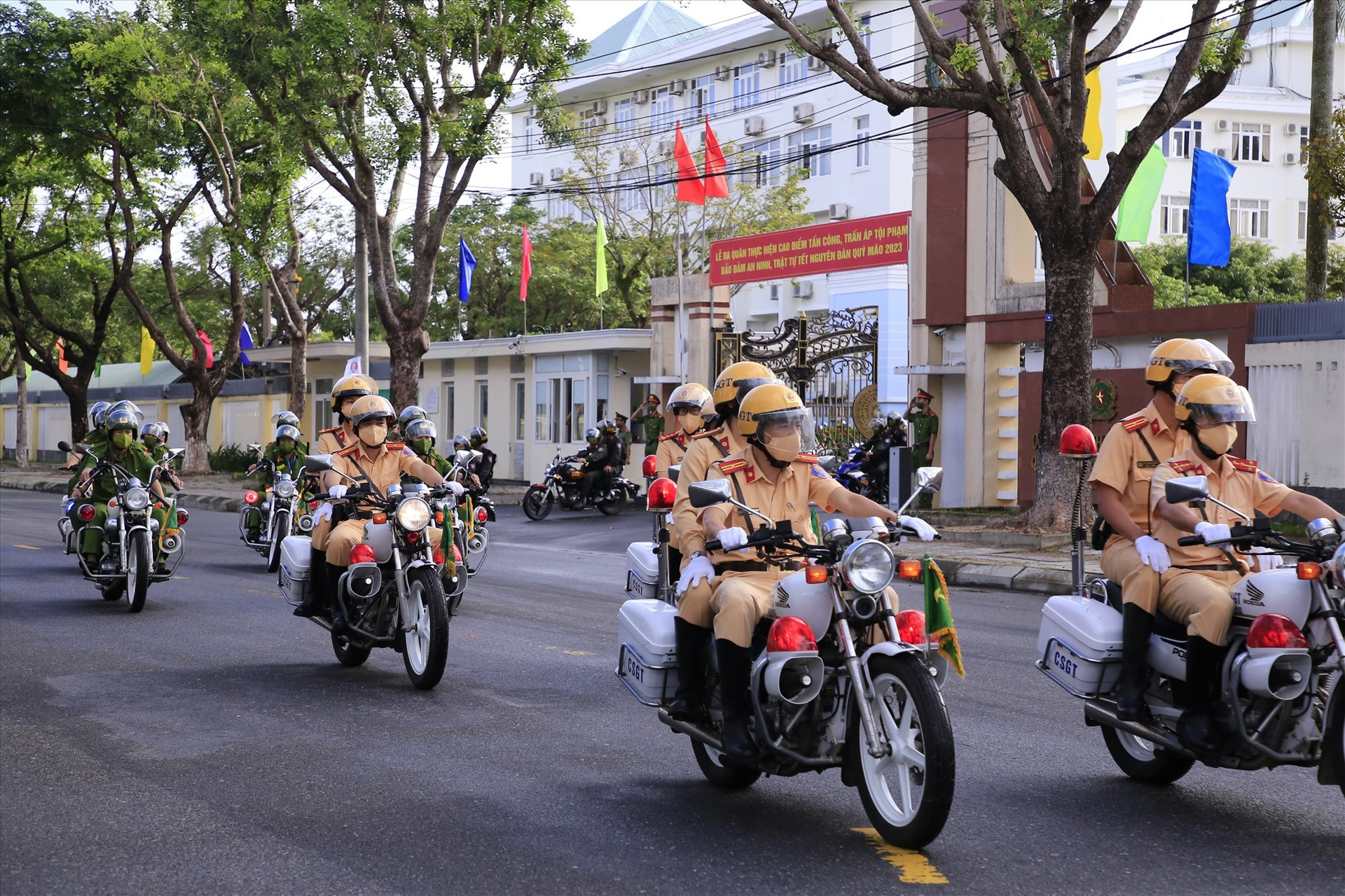 Công an Quảng Nam ra quân cao điểm tấn công trấn áp tội phạm