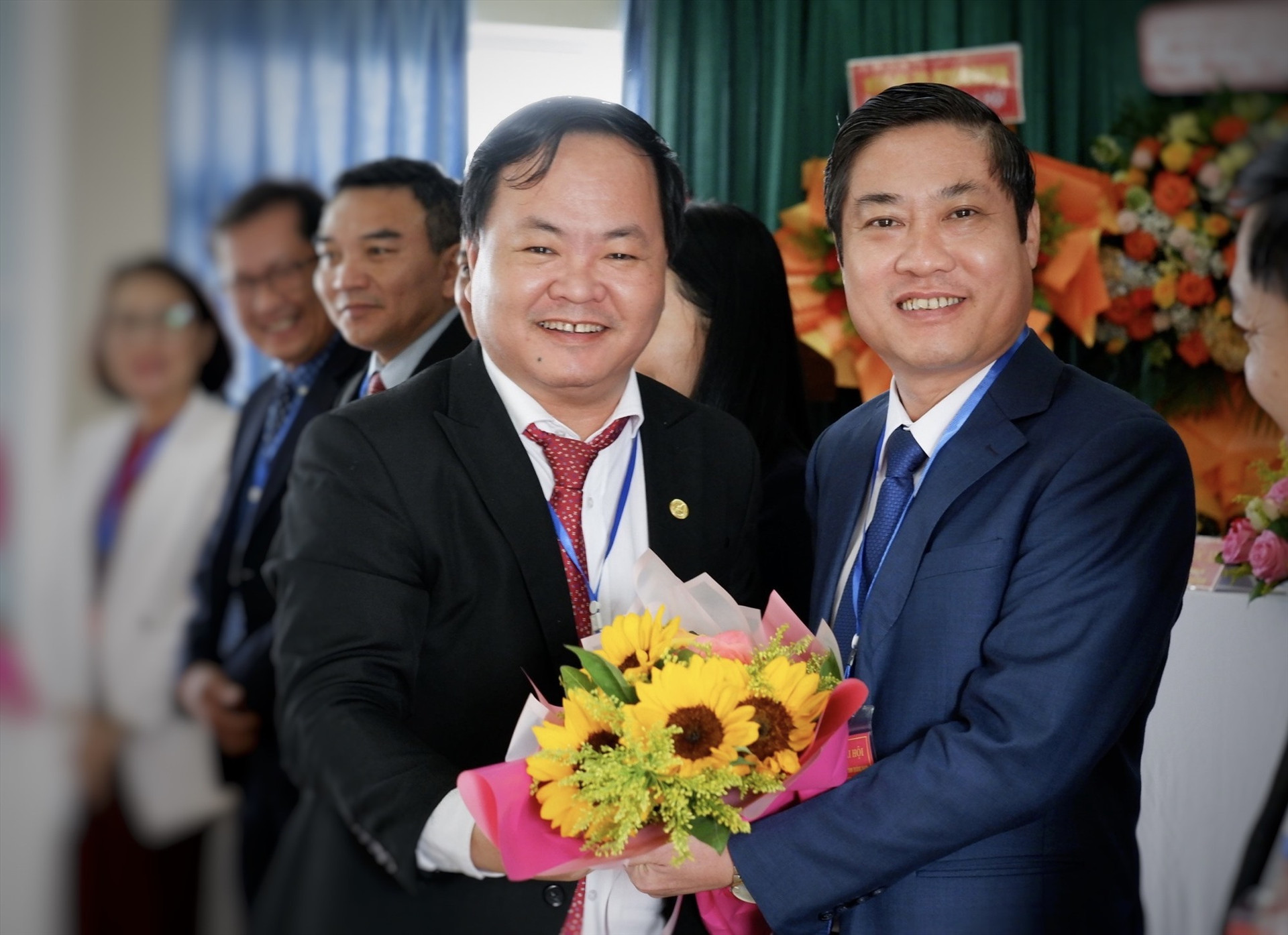Ông Phan Thái Bình - Chủ nhiệm Ủy ban Kiểm tra Tỉnh ủy tiếp tục được bầu làm Chủ tịch Hội Hữu nghị Việt Nam - Hàn Quốc nhiệm kỳ 2022 - 2027. Ảnh: X.H