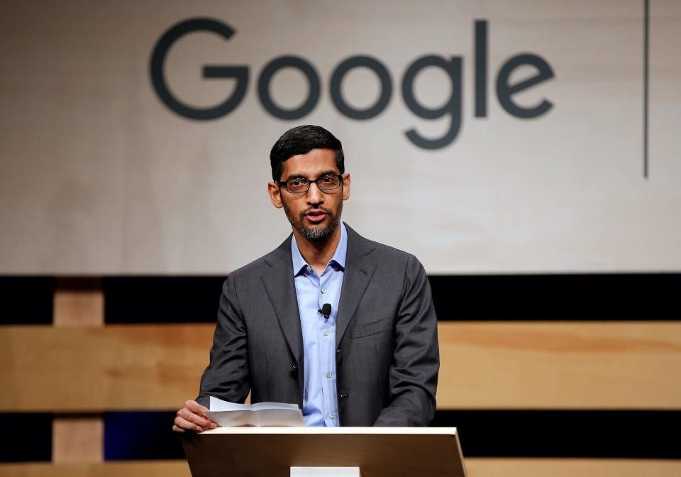 Sundar Pichai - CEO của Google đã triệu tập một số cuộc họp nhằm giải quyết mối đe dọa mà ChatGPT gây ra. Ảnh: Reuters.