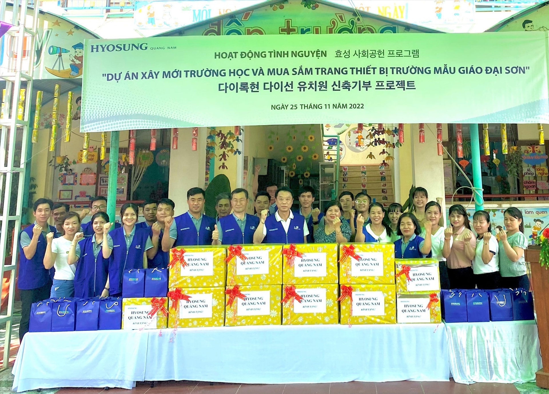 Support from South Korean in Quang Nam