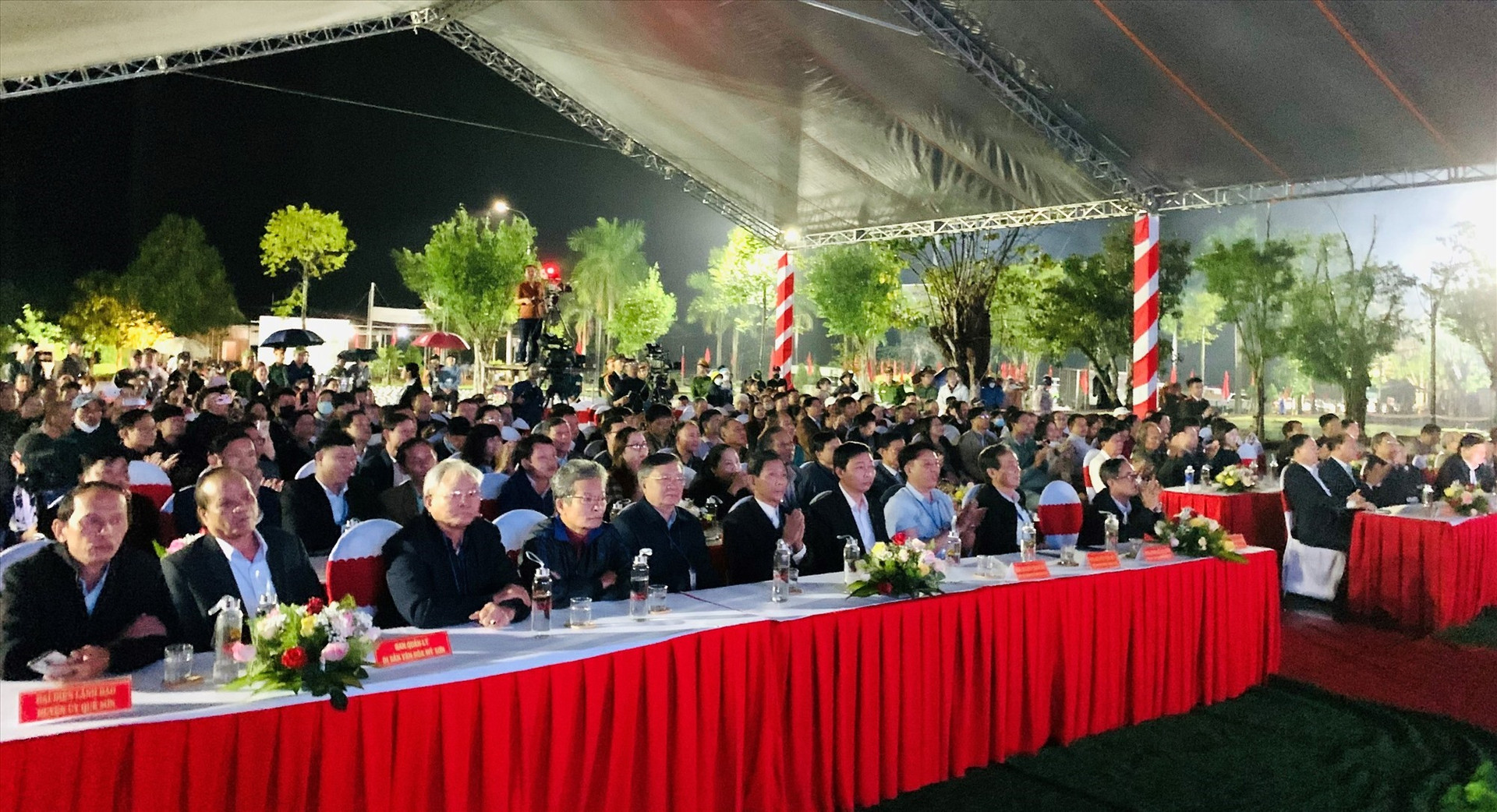 Delegates and audiences at the programme