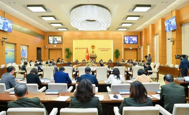 Uỷ ban Thường vụ Quốc hội tiến hành rà soát công tác chuẩn bị và cho ý kiến về nội dung, chương trình kỳ họp bất thường lần thứ 2, Quốc hội khóa XV tại phiên họp thứ 18