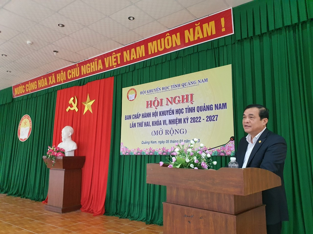Bí thư Tỉnh ủy Phan Việt Cường phát biểu tại hội nghị. Ảnh: X.P