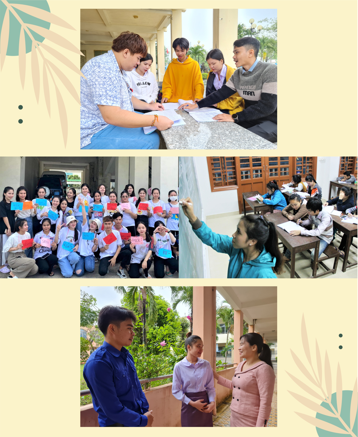 Lưu học sinh Lào được hỗ trợ về kỹ năng phát triển tiếng Việt.