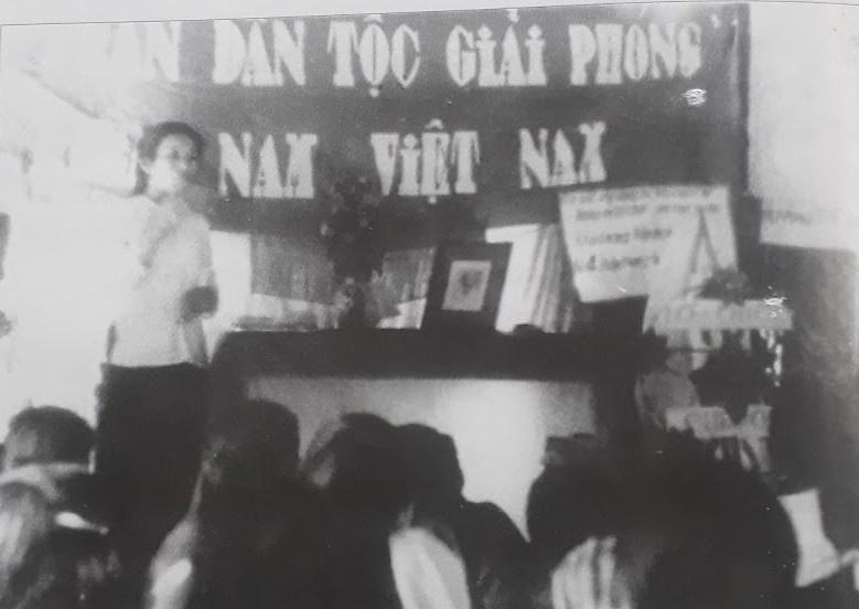Phụ nữ Hội An học tập chính trị chuẩn bị cho cuộc tổng tiến công Mậu Thân 1968
