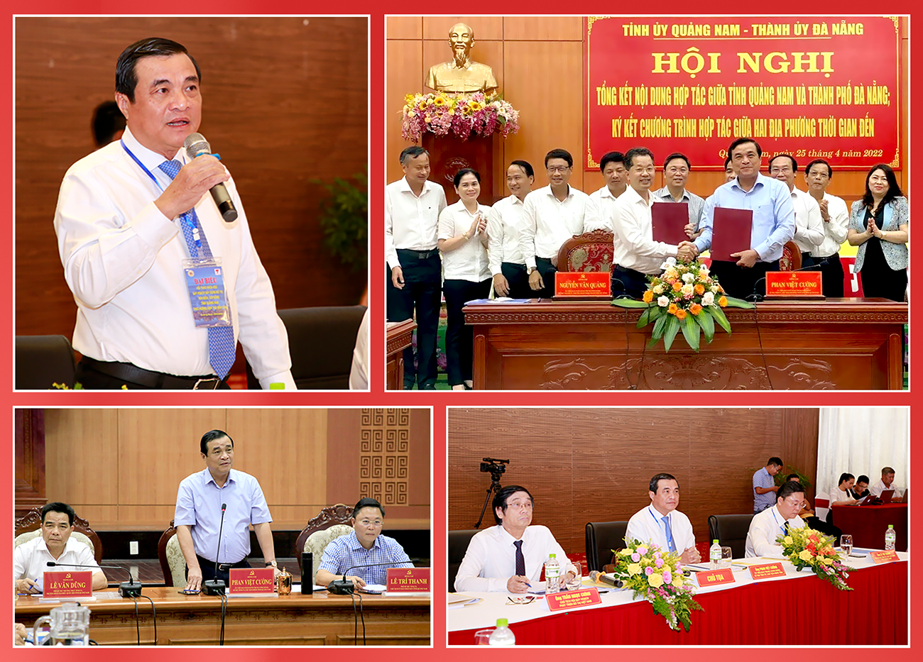Năm 2022, Bí thư Tỉnh ủy, Chủ tịch HĐND tỉnh Phan Việt Cường chủ trì nhiều cuộc họp mang tính quyết sách lớn cho Quảng Nam.