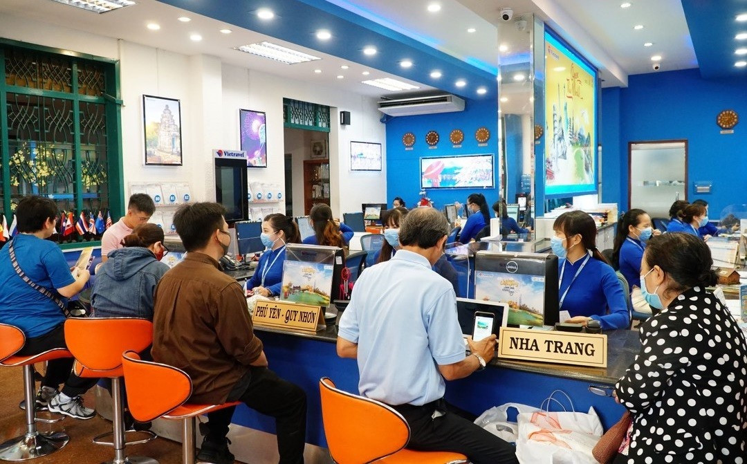 Nhiều du khách đã đăng ký mua tuour Vietravel trong dịp Tết