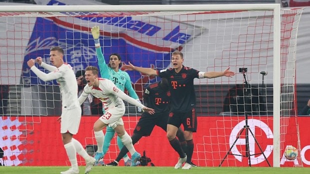 Leipzig khiến Bayern chia điểm. (Nguồn: AP)