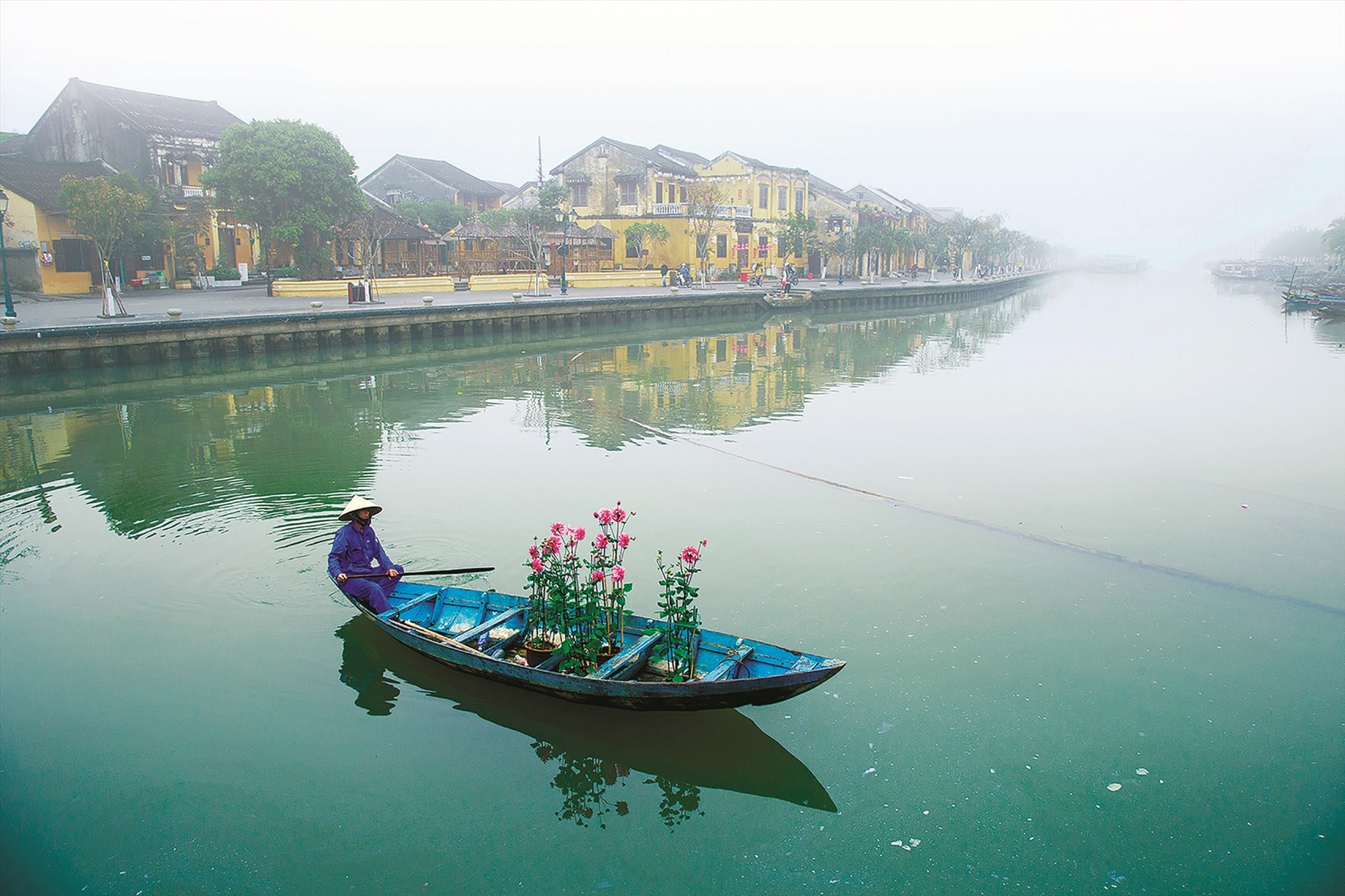 Đem xuân về nhà. ảnh: Huỳnh Hà