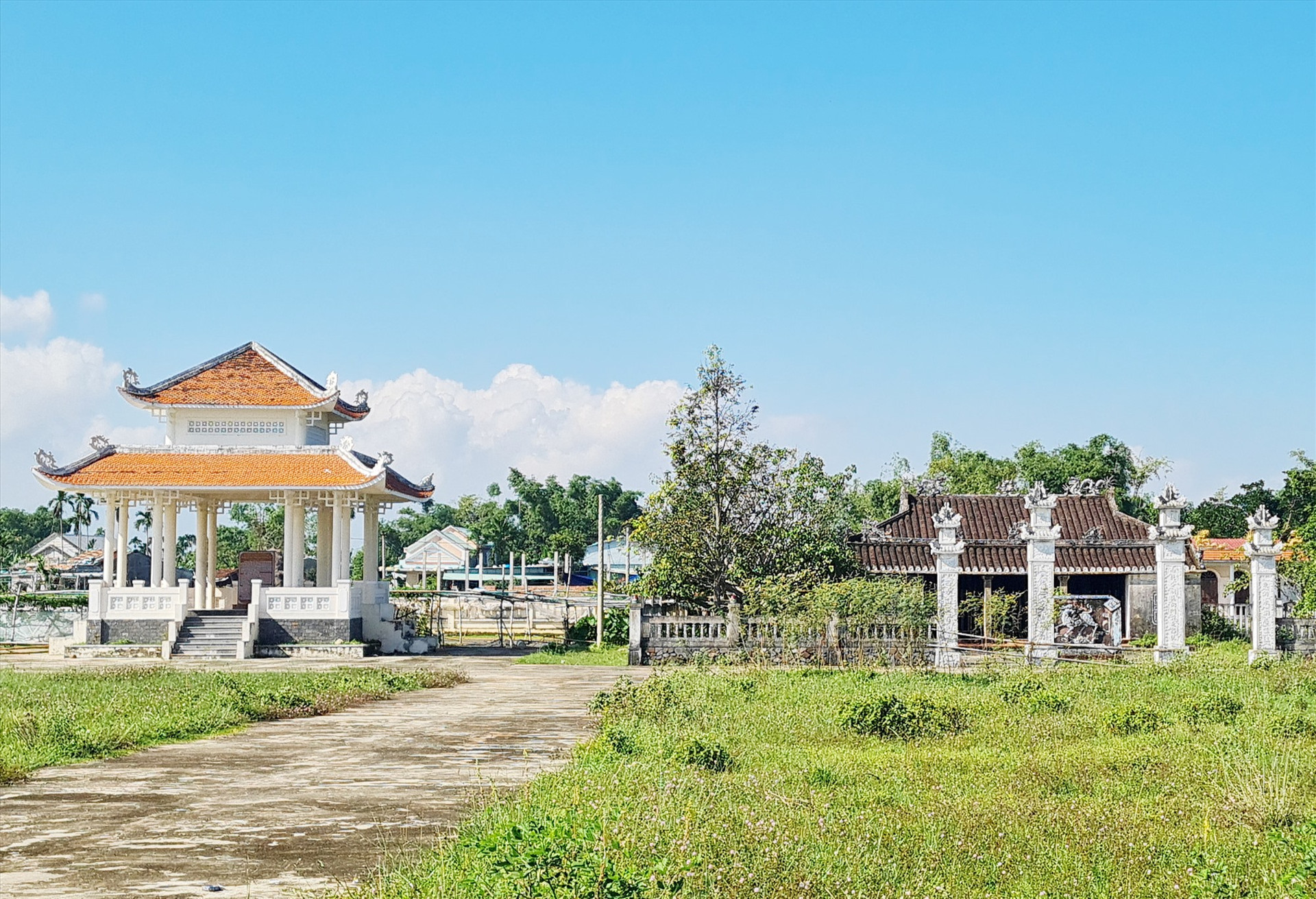 Di tích đình làng Phiếm Ái (Đại Lộc) được xếp hạng di tích cấp quốc gia. Ảnh: Hoàng Liên