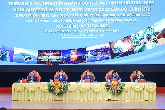 Thủ tướng Phạm Minh Chính chủ trì Hội nghị - Ảnh: VGP/Nhật Bắc
