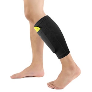 Xương ống quyển và nẹp bảo vệ xương ống quyển trong đá bóng. Ảnh: ST