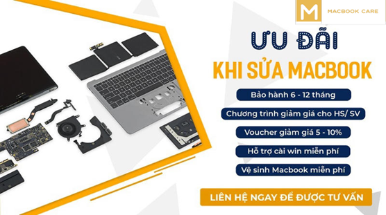 MacBook Care - Dịch vụ sửa chữa MacBook Đà Nẵng uy tín hàng đầu.