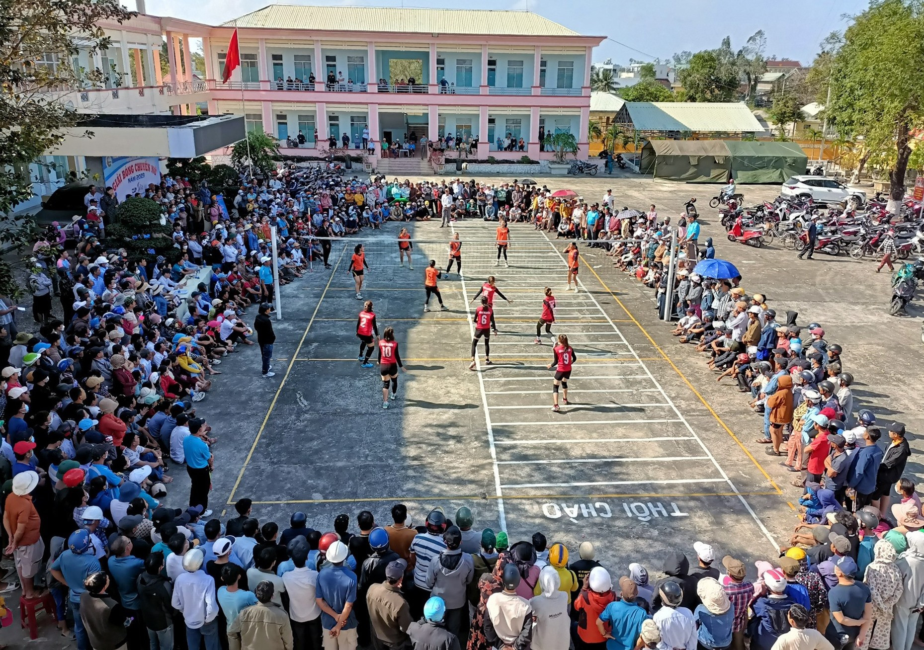 Giải bóng chuyền nữ huyện Thăng Bình năm 2023