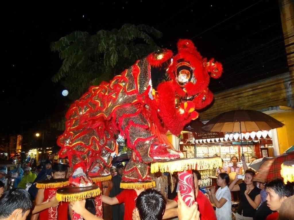 Unicorn dance – an activity at the Mid-autumn Festival