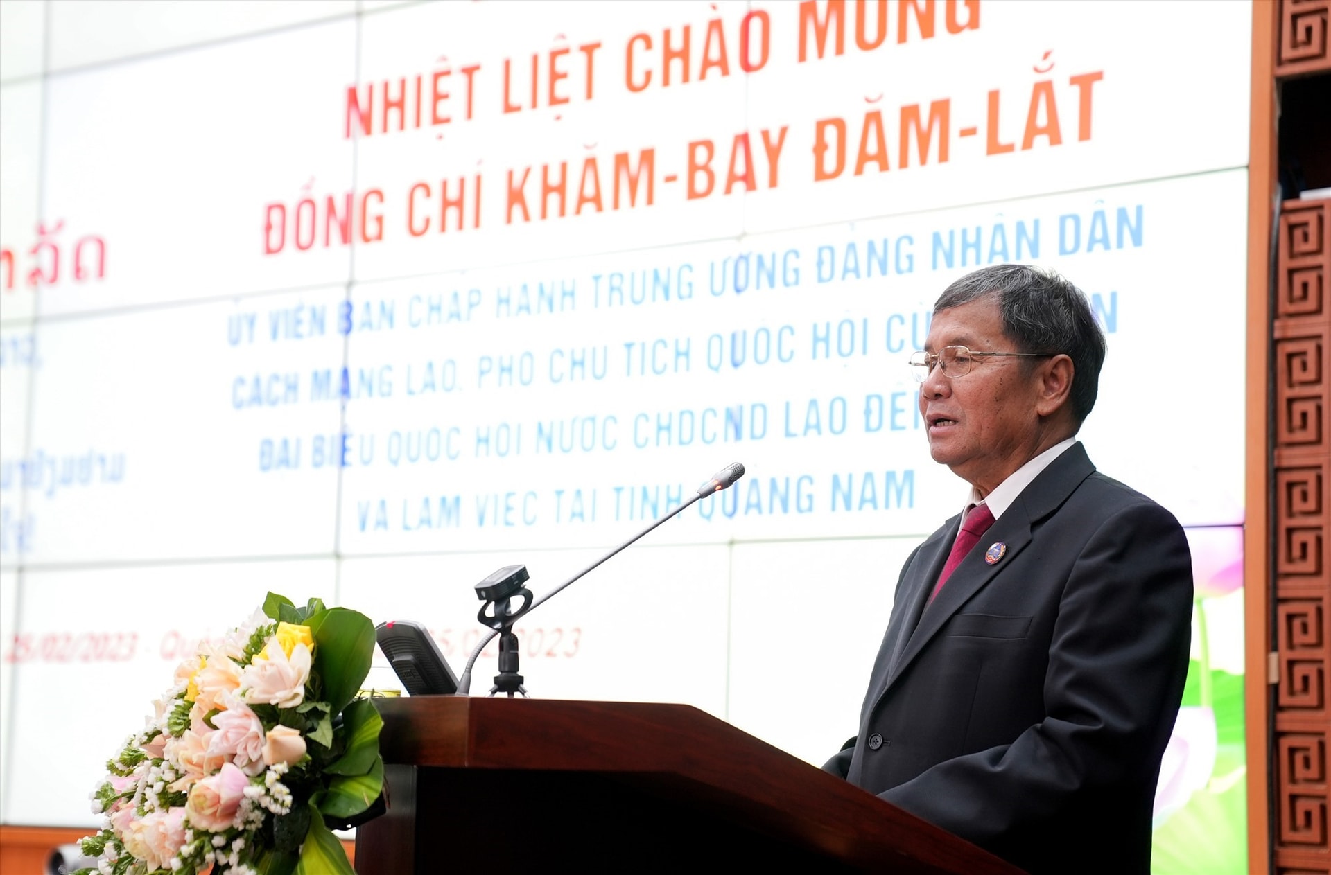 Vice Chairman of Lao NA Khambay Damlath