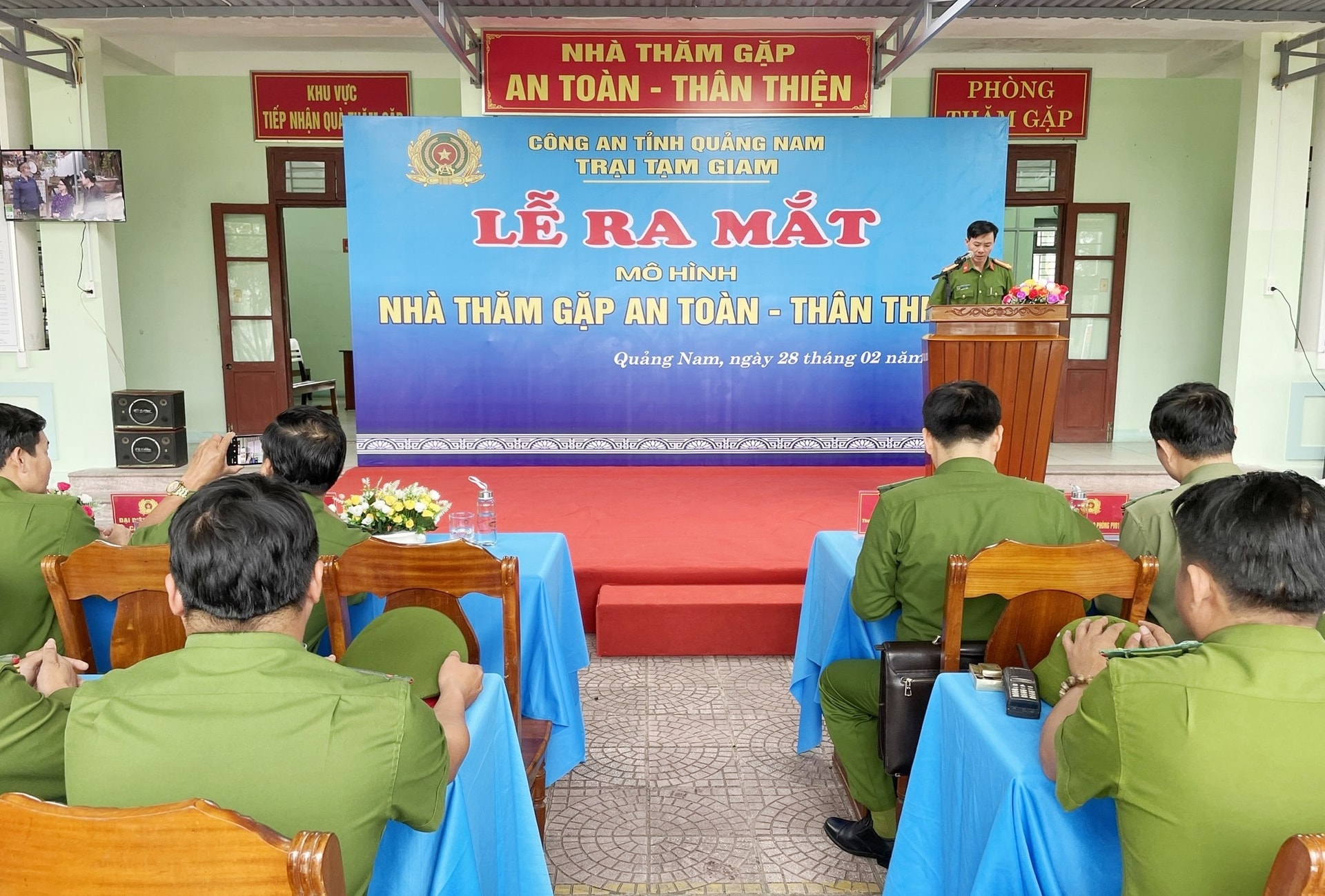 Ra mắt mô hình ” Nhà thăm gặp an toàn - thân thiện”