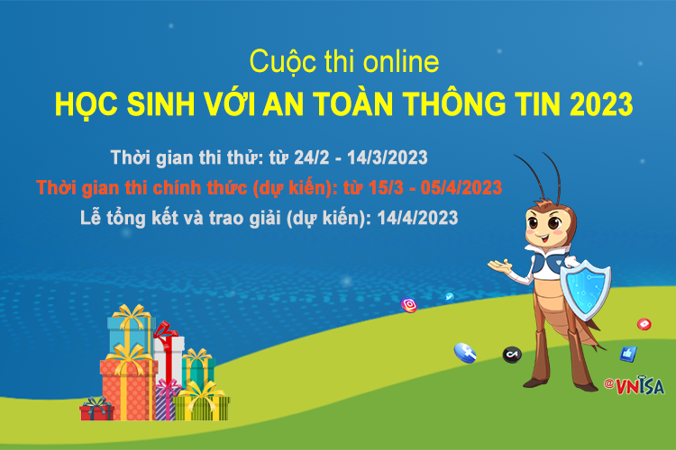 Cuộc thi Học sinh với an toàn thông tin lần 2.