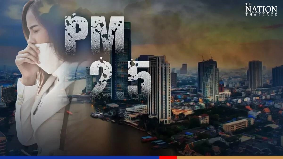 Thành phố Bangkok (Thái Lan) đang trải qua những ngày ô nhiễm không khí tối tệ. Ảnh: The Nation
