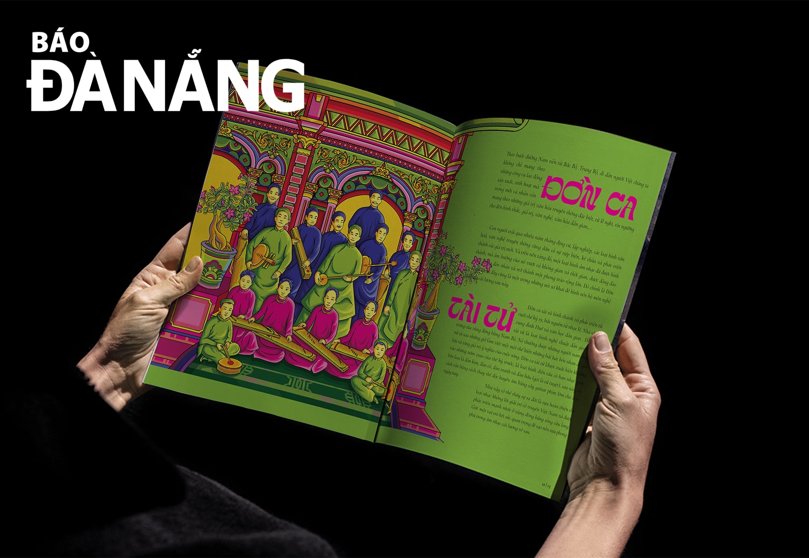 Dự án artbook “Cải Lương Tâm Sử” giúp người trẻ dễ dàng tiếp cận loại hình nghệ thuật sân khấu cổ truyền cải lương. Ảnh: D.C