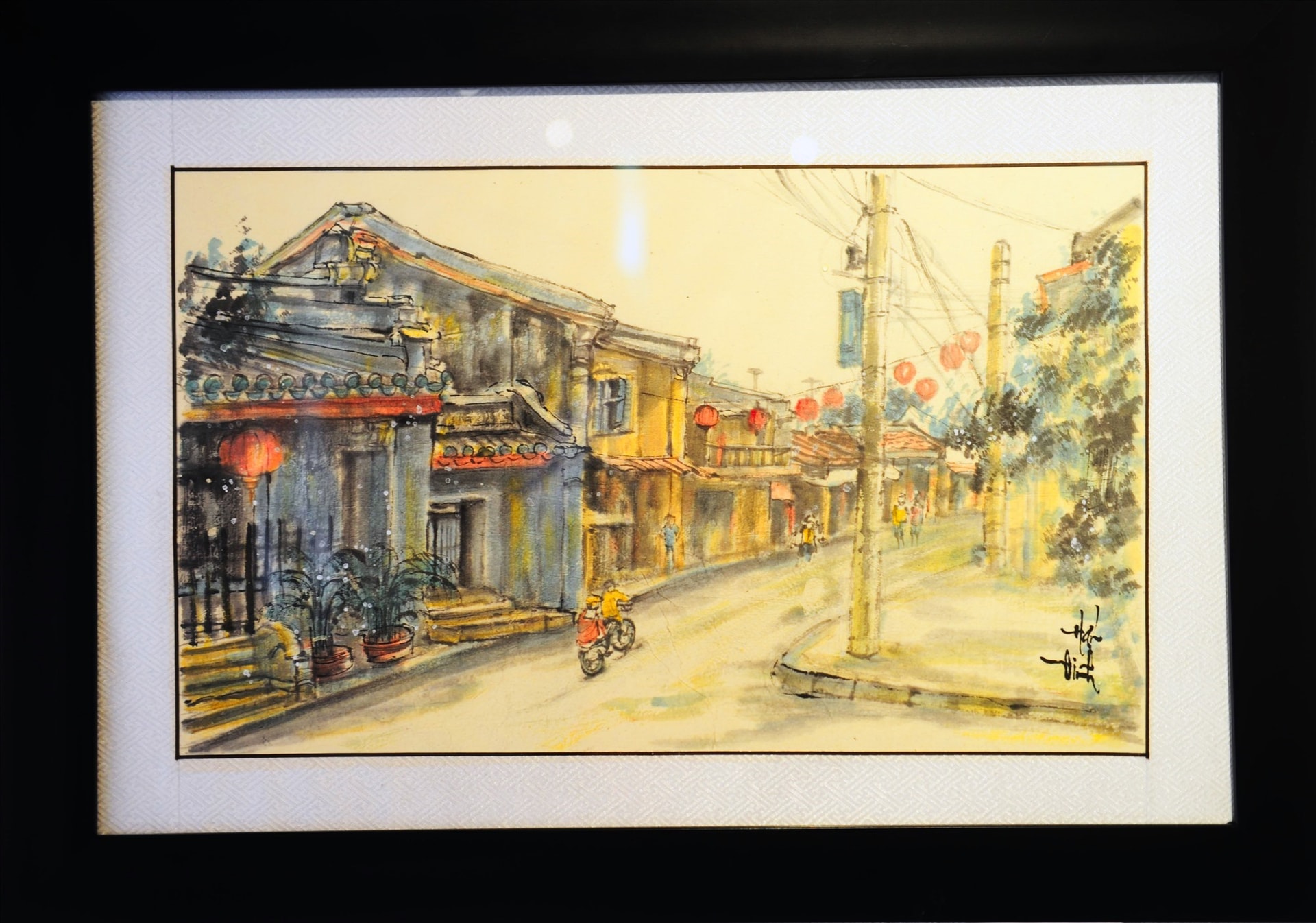 Hoi An ancient town by Han Vinh artist