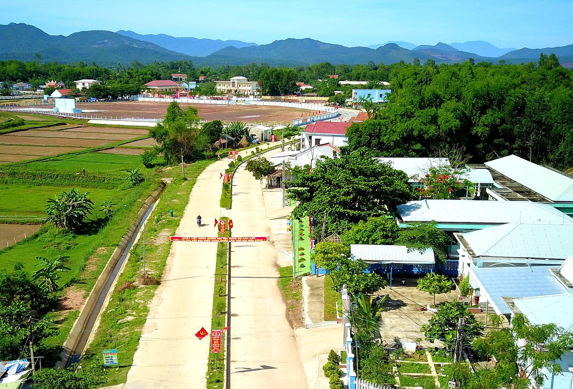 Những năm qua, hầu hết địa phương của huyện Duy Xuyên đều chú trọng việc xây dựng, rà soát, điều chỉnh, bổ sung quy hoạch nông thôn mới. Ảnh: P.V