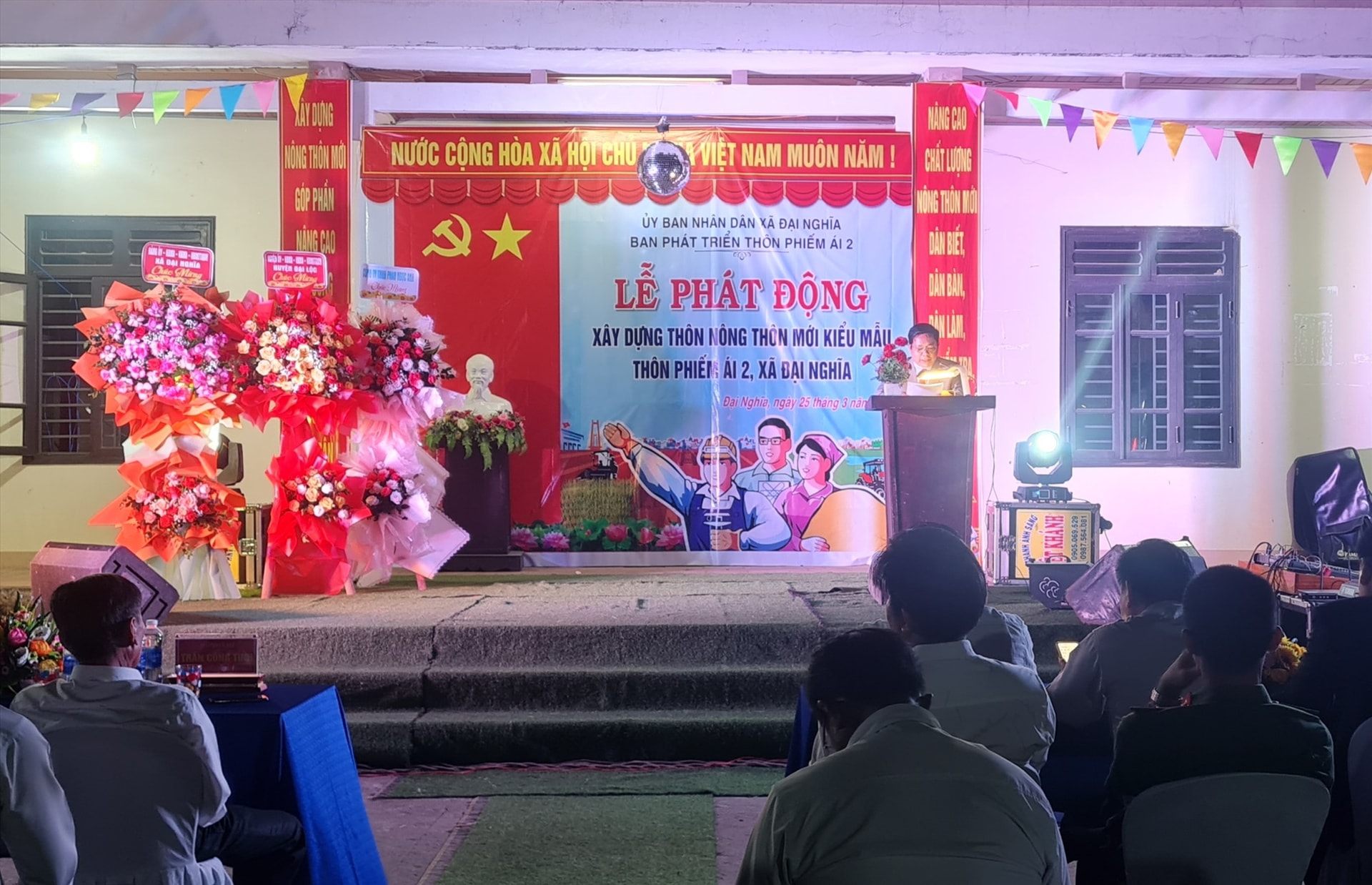 Quang cảnh lễ phát động. Ảnh: H.L