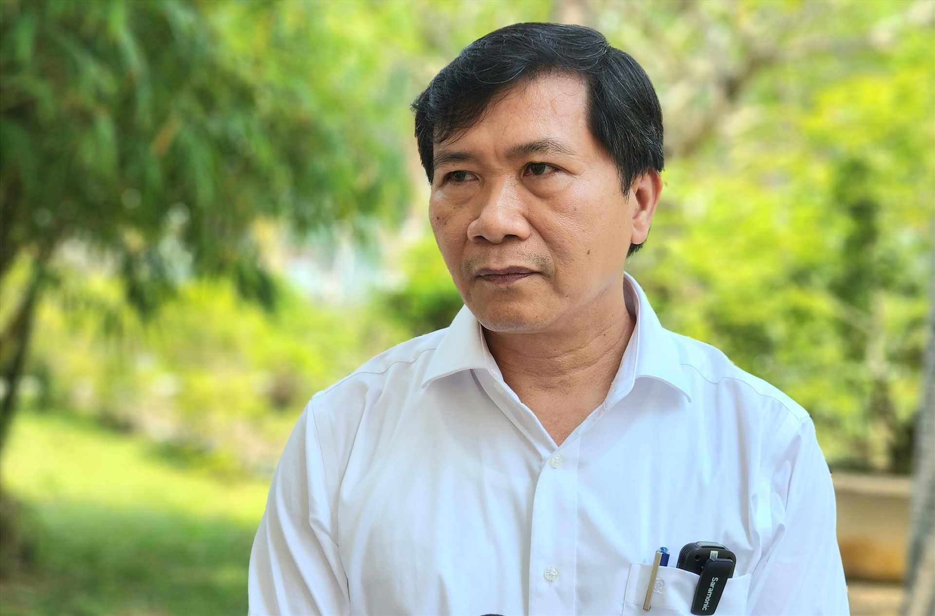 Ông Nguyễn Văn Sơn - Chủ tịch UBND TP.Hội An. Ảnh: Q.T