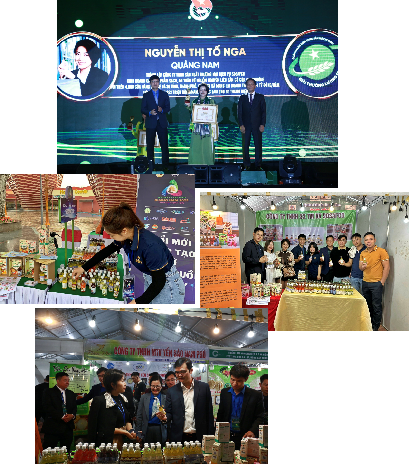 An introduction to Clean Living products and CEO Nguyen Thi To Nga