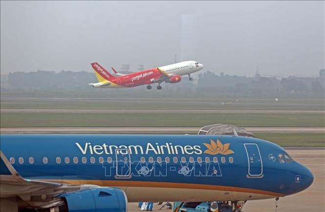 Dịp 30-4 và 1-5, nhiều chuyến bay hết vé. Ảnh: TTXVN