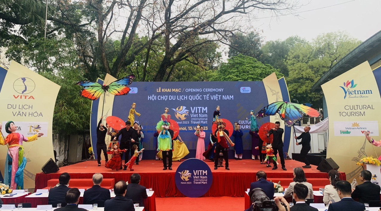 The opening ceremony of the VITM - Ha Noi 2023