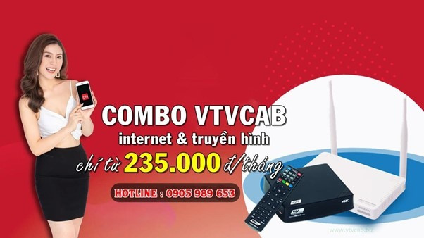 Combo truyền hình và Internet VTVCab tại Huế.