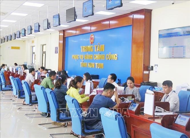 Trung tâm phục vụ hành chính công tỉnh Kon Tum. Ảnh minh họa: Dư Toán/TTXVN