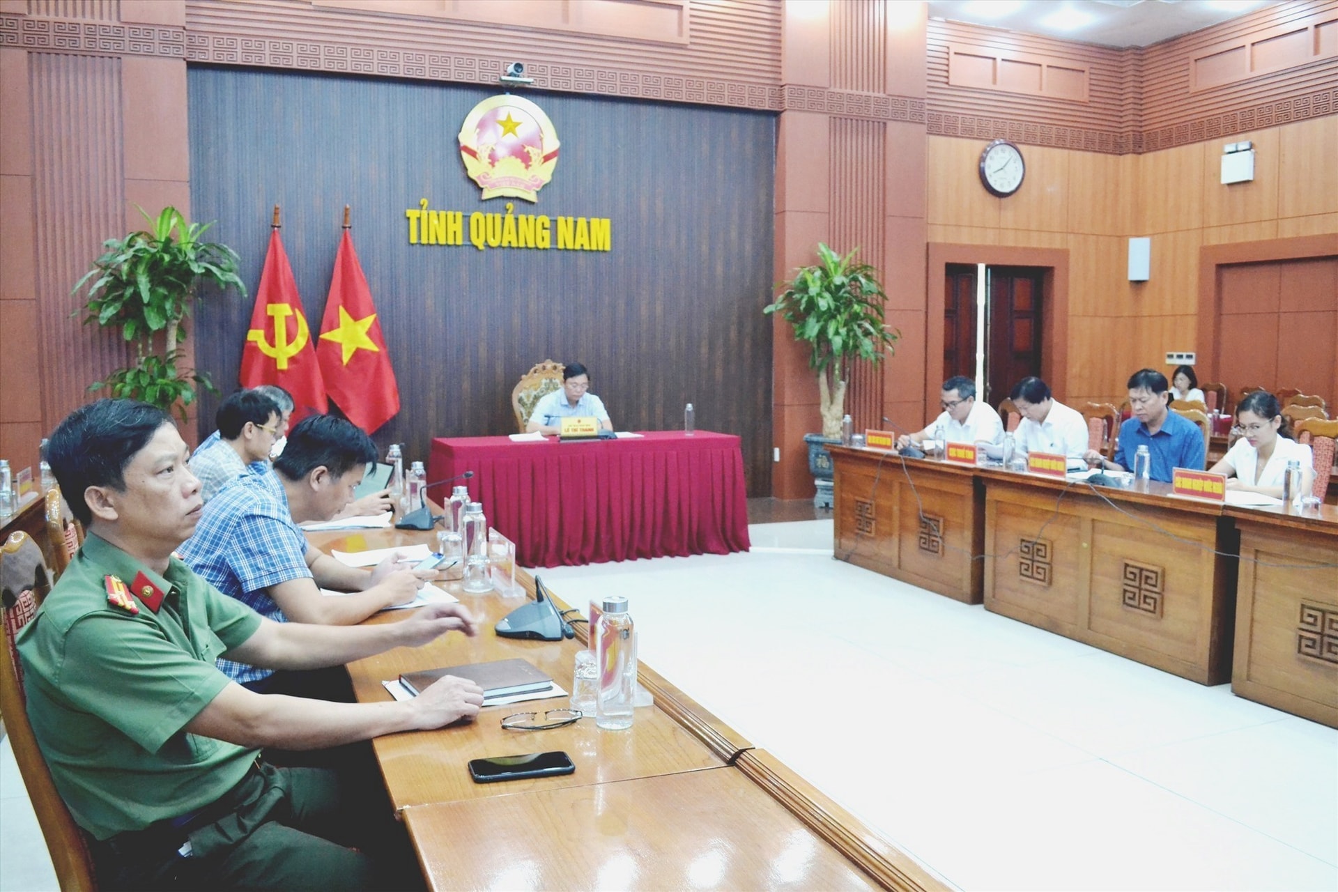 Scene of the meeting in Quang Nam