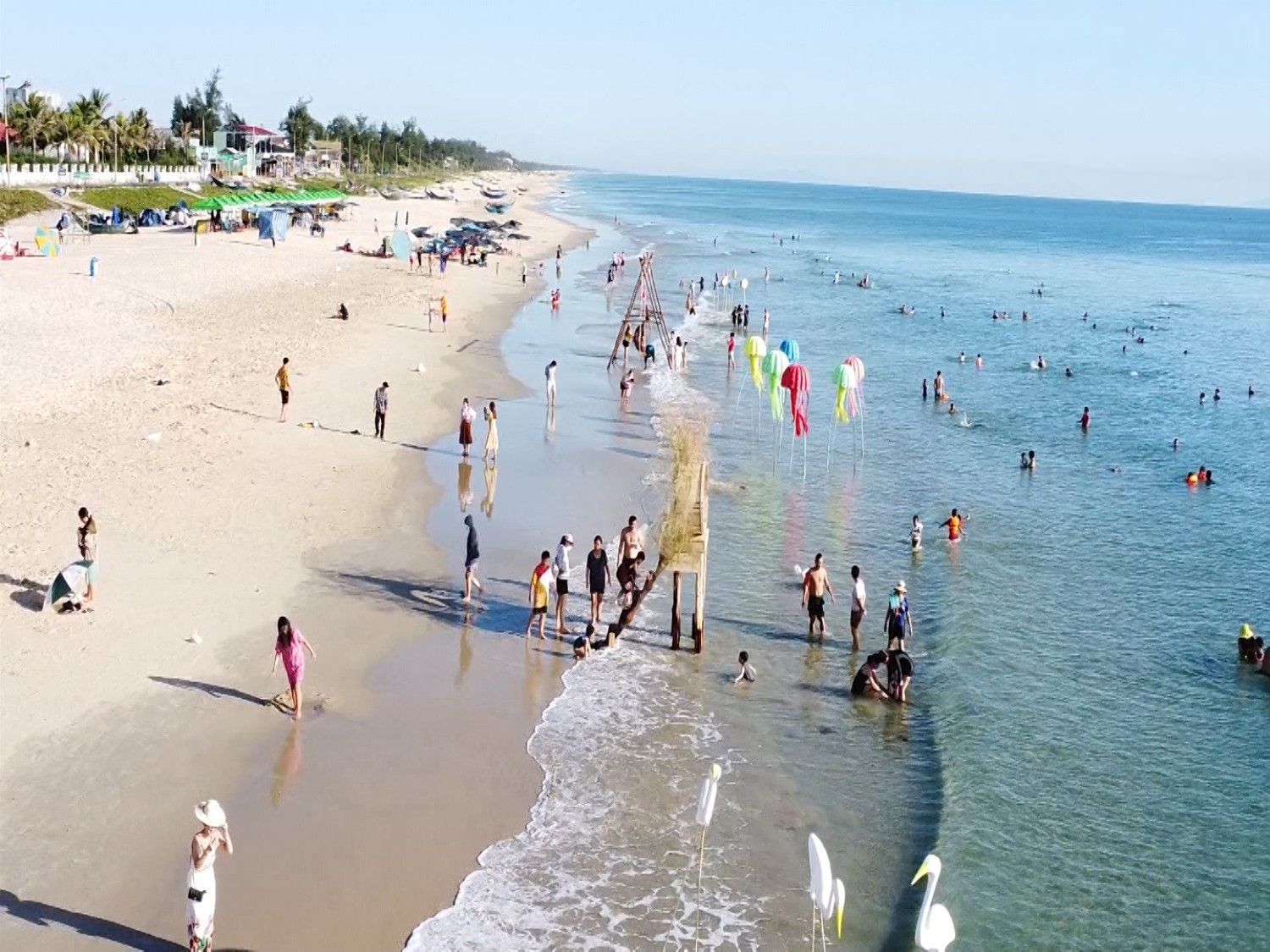 Biển Tam Thanh, nơi sẽ diễn ra Ngày hội Văn hóa-Thể thao-Du lịch biển.