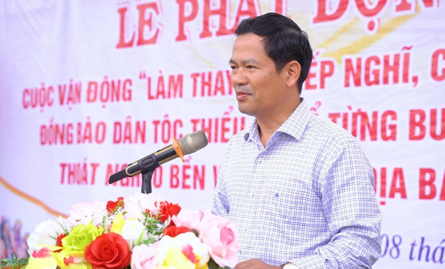 ông Lê Quang Trung - Chủ tịch UBND huyện Phước Sơn