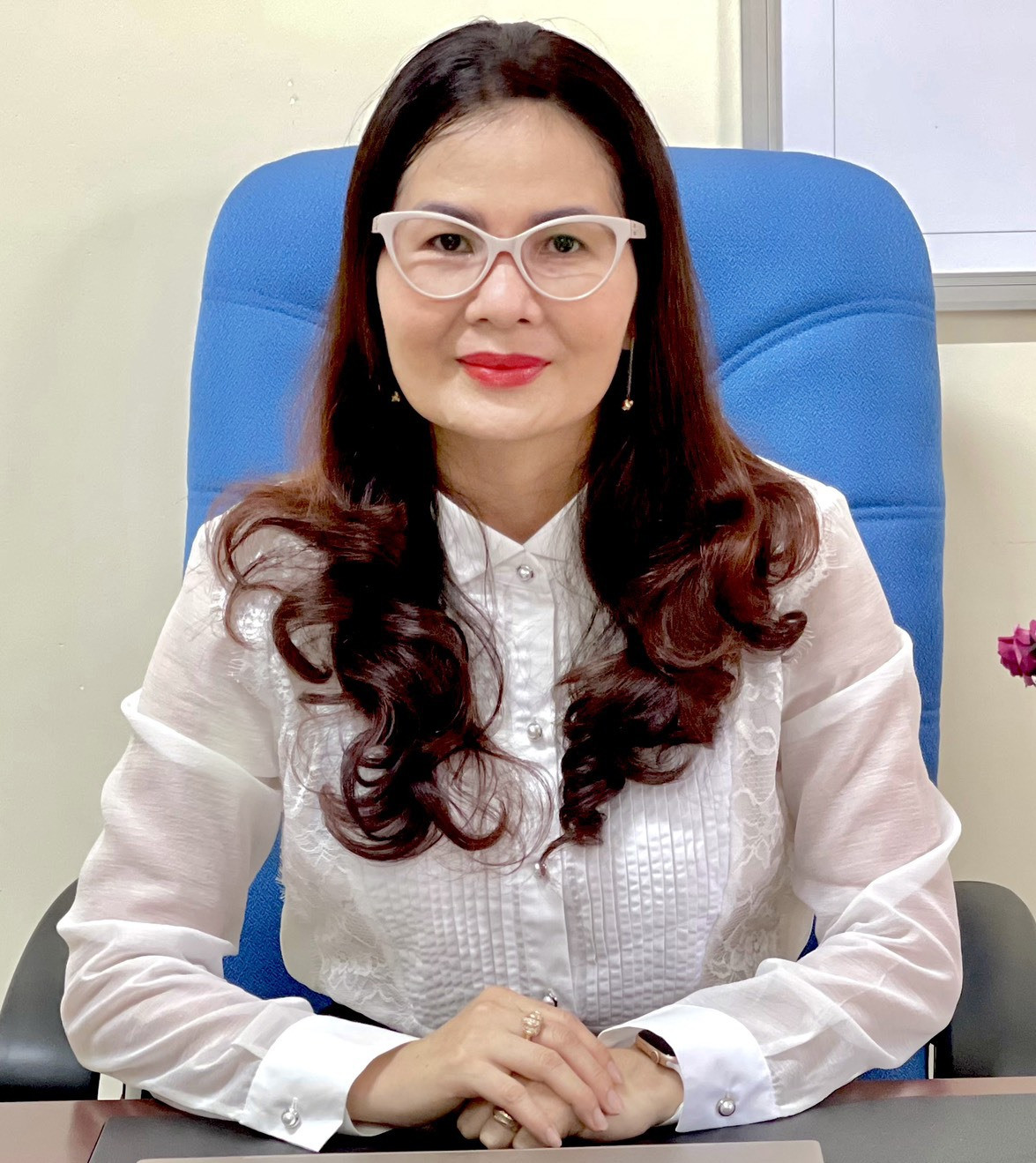 Bà Lê Thị Hồng Cẩm - Phó Chi cục trưởng Chi cục An toàn vệ sinh thực phẩm Quảng Nam.