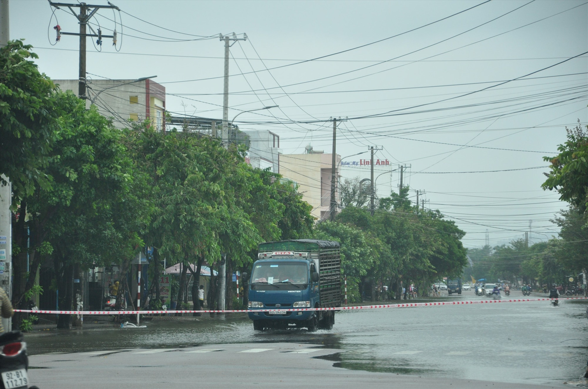 Dự án Tuyến thoát nước ngầm đường Trưng Nữ Vương góp phần thoát nước đô thị mùa mưa lụt. Ảnh: X.P