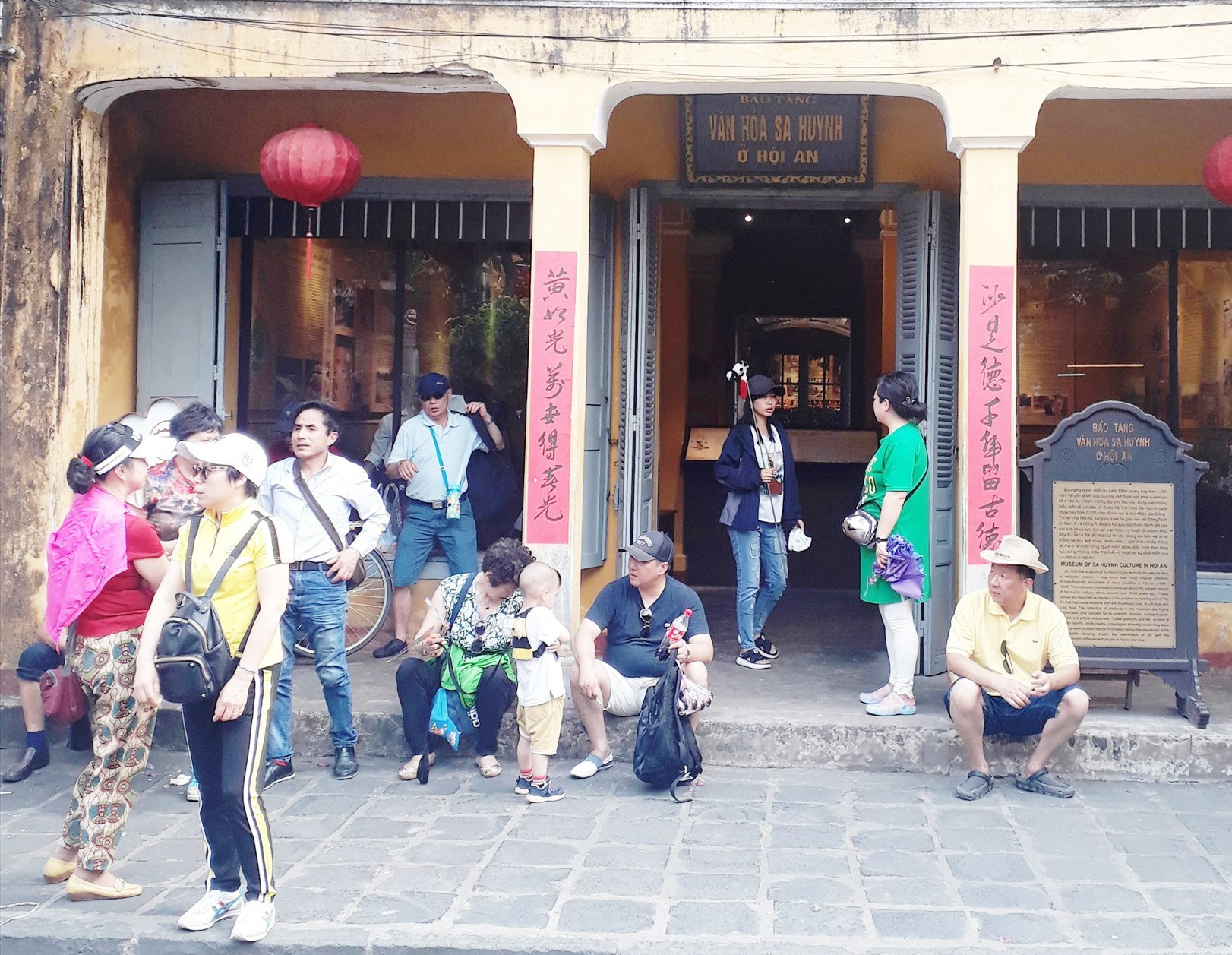 Bảo tàng văn hóa Sa huỳnh ở Hội An thu hút đông đảo du khách đến tham quan, tìm hiểu.
