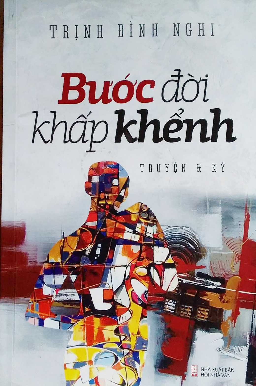 Bìa tập sách “Bước đời khấp khểnh”.