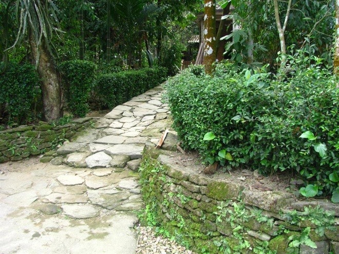 Going to Loc Yen, visitors are able to enjoy the beauties of Vietnam minimized in this ancient village, such as terraced fields of the Northwest mountains, ancient villages of the North, rivers and streams of the Central, and fruit gardens of the South.