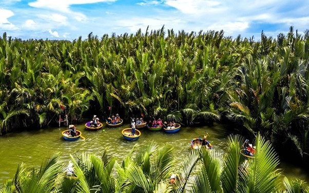 Rừng dừa Bảy Mẫu – một khu du lịch hấp dẫn của Hội An.