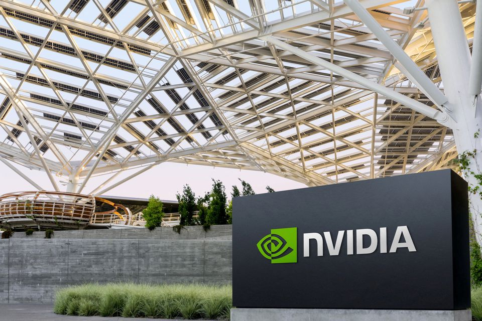 Trụ sở Nvidia tại Santa Clara, California (Mỹ) tháng 5/2022. (Ảnh: Reuters)