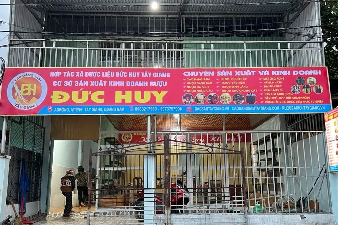 HTX Dược liệu Đức Huy hoạt động không hiệu quả trong nhiều năm qua do chưa được hỗ trợ về xúc tiến thương mại, quảng bá sản phẩm. Ảnh: H.Đ