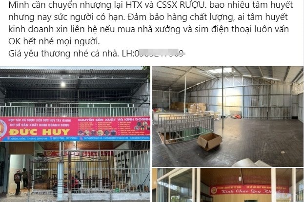 Khó khăn trong hoạt động khiến HTX Dược liệu Đức Huy buộc lòng tìm nhà đầu tư khác để “gánh vác” đơn vị này. Ảnh: H.Đ