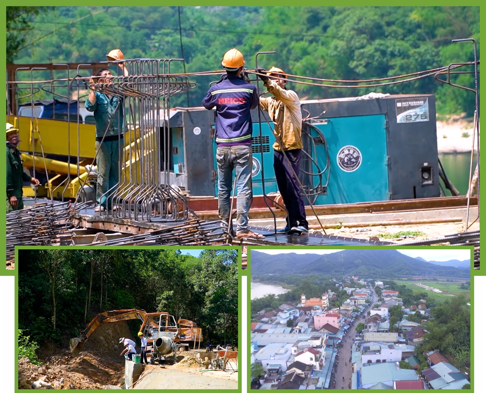 Hằng năm, Nông Sơn đầu từ 100 tỷ đồng cho hạ tầng góp phần thay đổi diện mạo địa phương. Ảnh: Đ.S.V