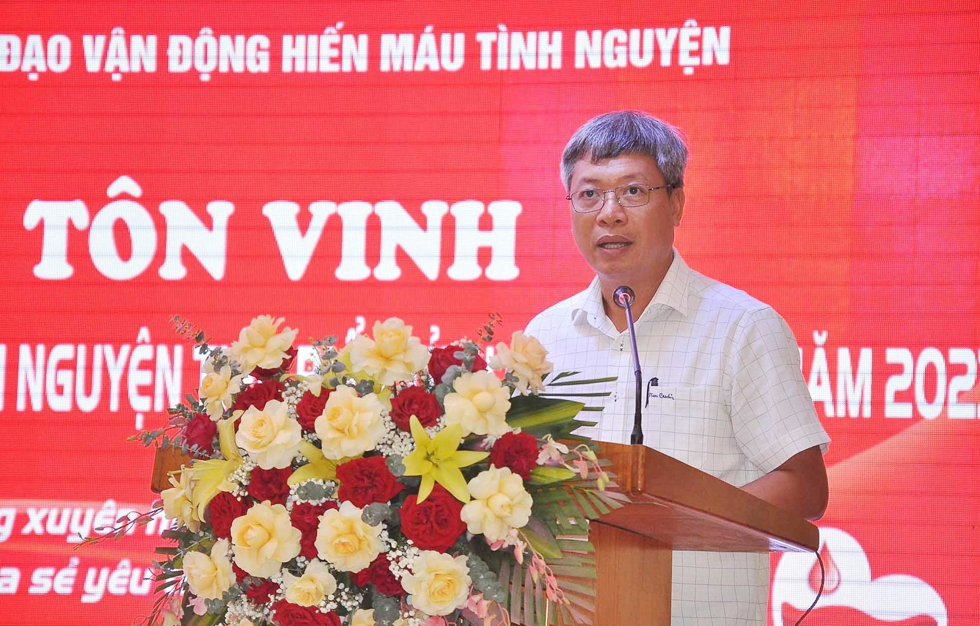 Phó Chủ tịch UBND tình Hồ Quang Bửu phát biểu tại chương trình. Ảnh: V.A
