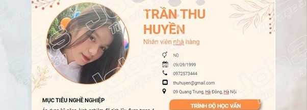 Cách viết giới thiệu bản thân chi tiết.