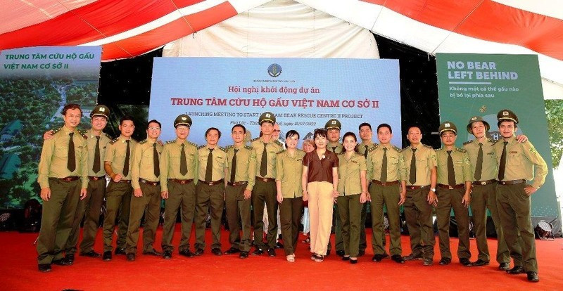 Tháng 7/2022, khởi động dự án Trung tâm cứu hộ gấu Việt Nam cơ sở 2 đặt tại Vườn quốc gia Bạch Mã.